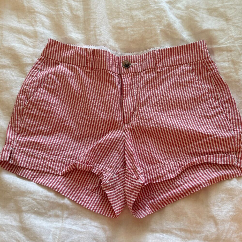 Pink Striped Shorts